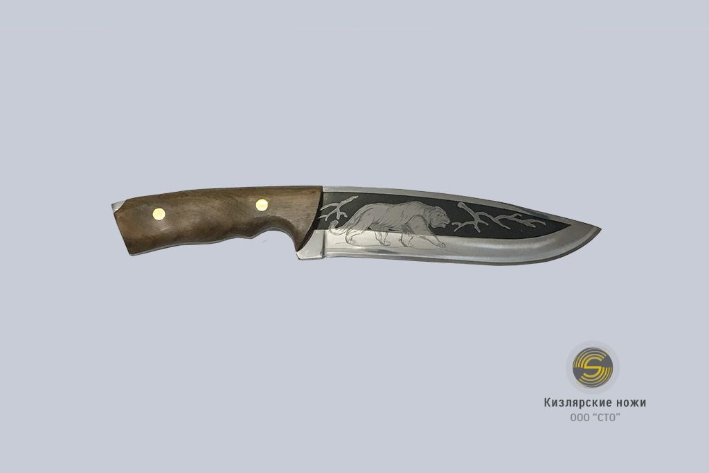 Кизлярские ножи сафари 2. Нож туристический из Абхазии сафари.